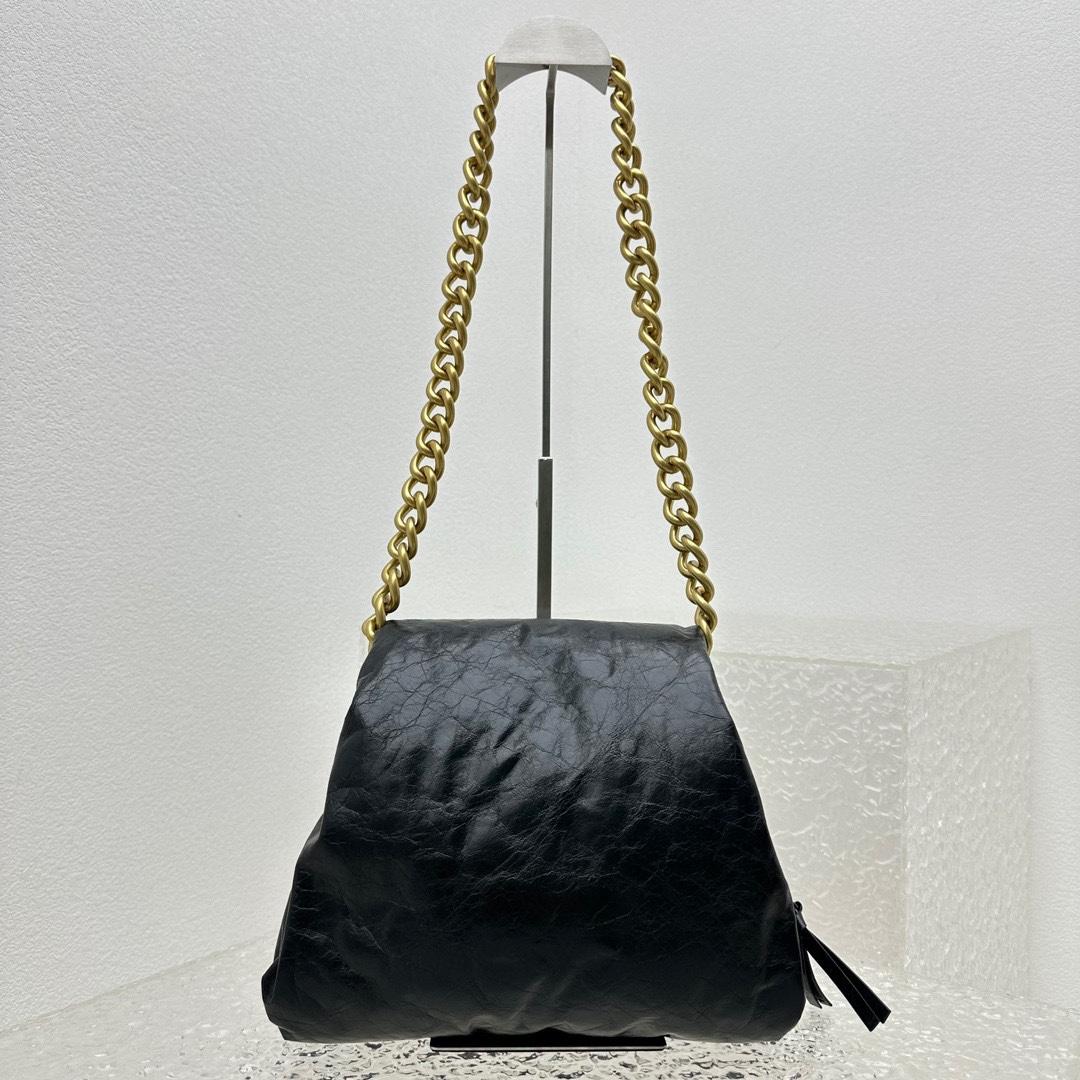 Balenciaga Puffer Small Bag In Black - EUR FASHION