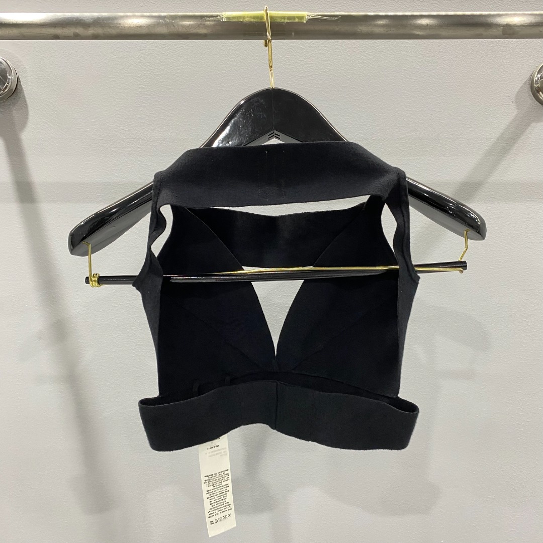 Rick Owens Sling Bra Knit Top - EUR FASHION