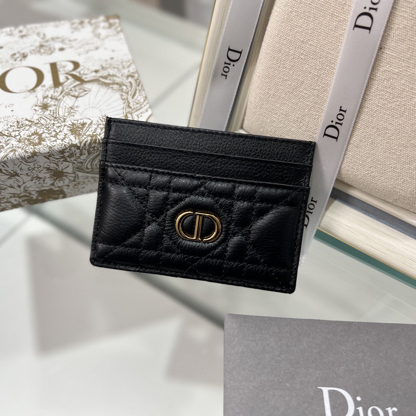 Dior Caro Five-Slot Card Holder - EUR FASHION