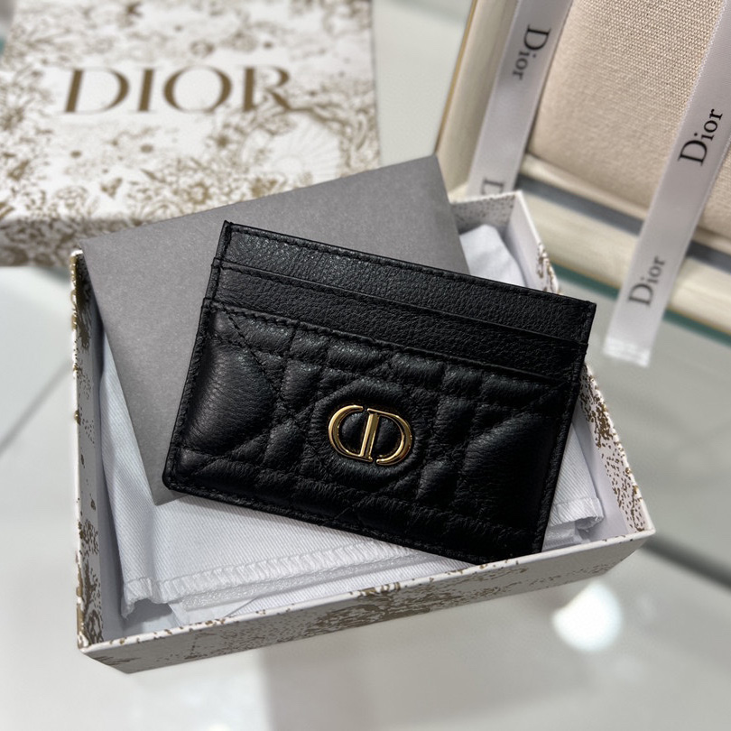 Dior Caro Five-Slot Card Holder - EUR FASHION