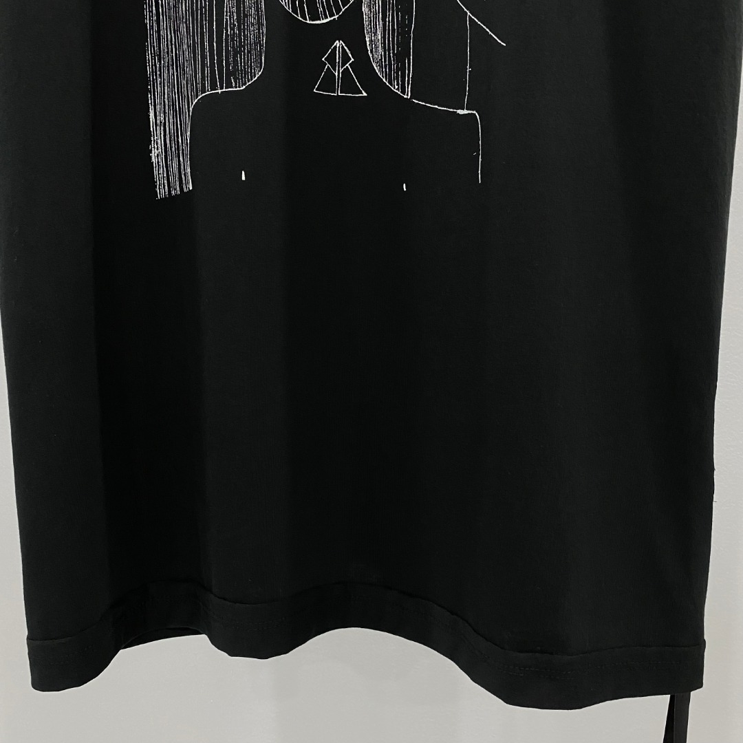 Rick Owens Graphic-print Cotton Vest - EUR FASHION