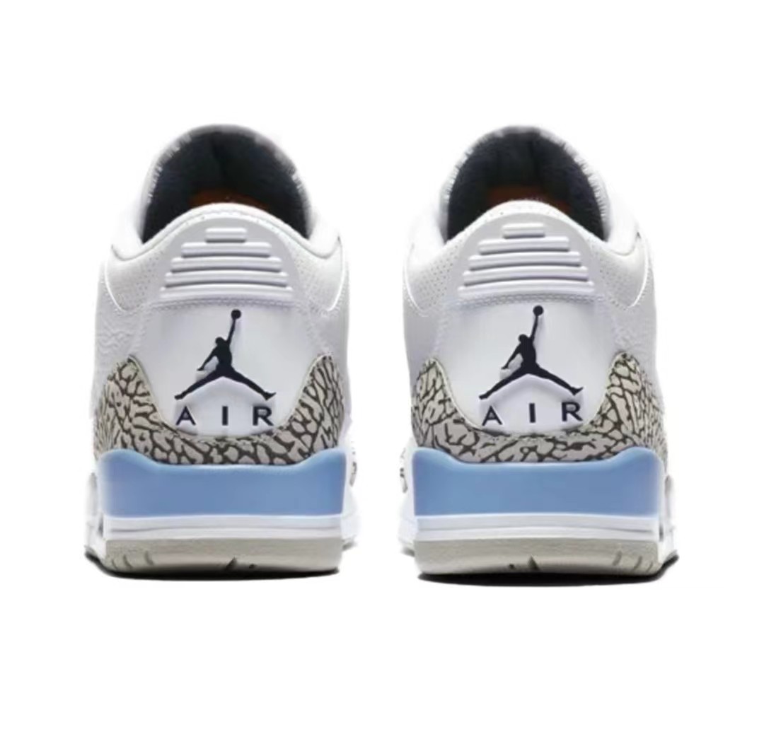 Air Jordan 3 Retro Unc Basketball Shoes   CT8532-104 - EUR FASHION