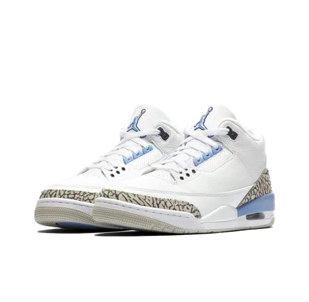 Air Jordan 3 Retro Unc Basketball Shoes   CT8532-104 - EUR FASHION