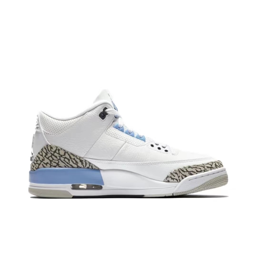 Air Jordan 3 Retro Unc Basketball Shoes   CT8532-104 - EUR FASHION