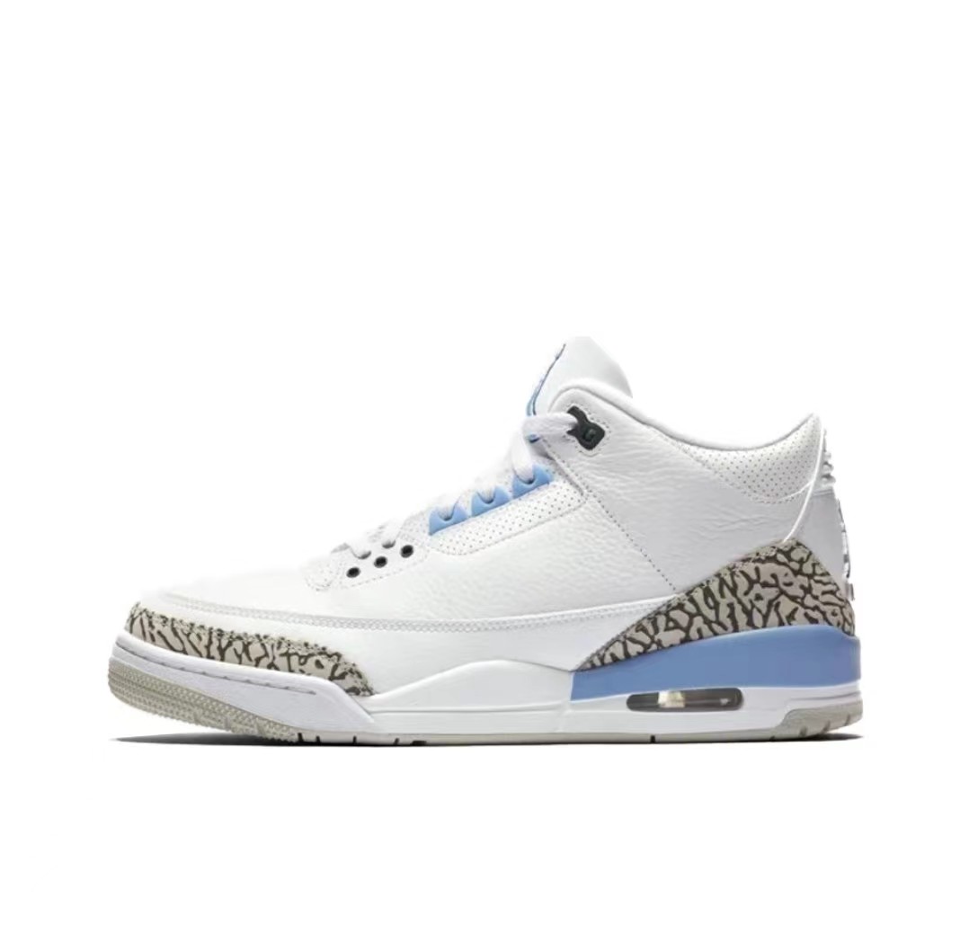 Air Jordan 3 Retro Unc Basketball Shoes   CT8532-104 - EUR FASHION