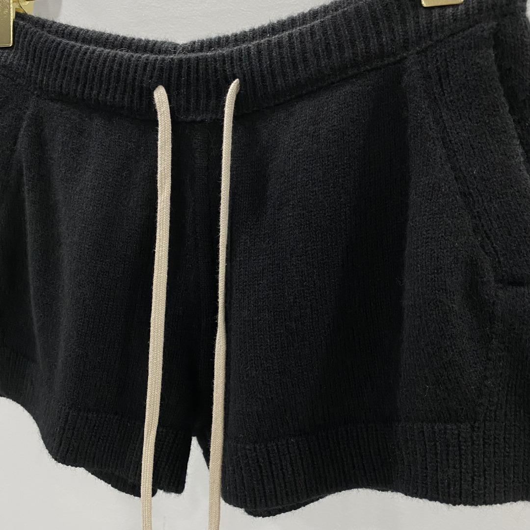 Rick Owens Shorts Knitted Pants  - EUR FASHION