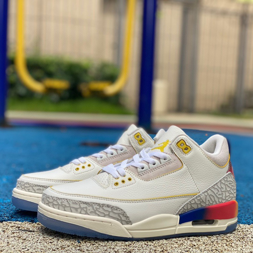 J Balvin x Air Jordan 3  Basketball Shoes   FN0344-901 - EUR FASHION