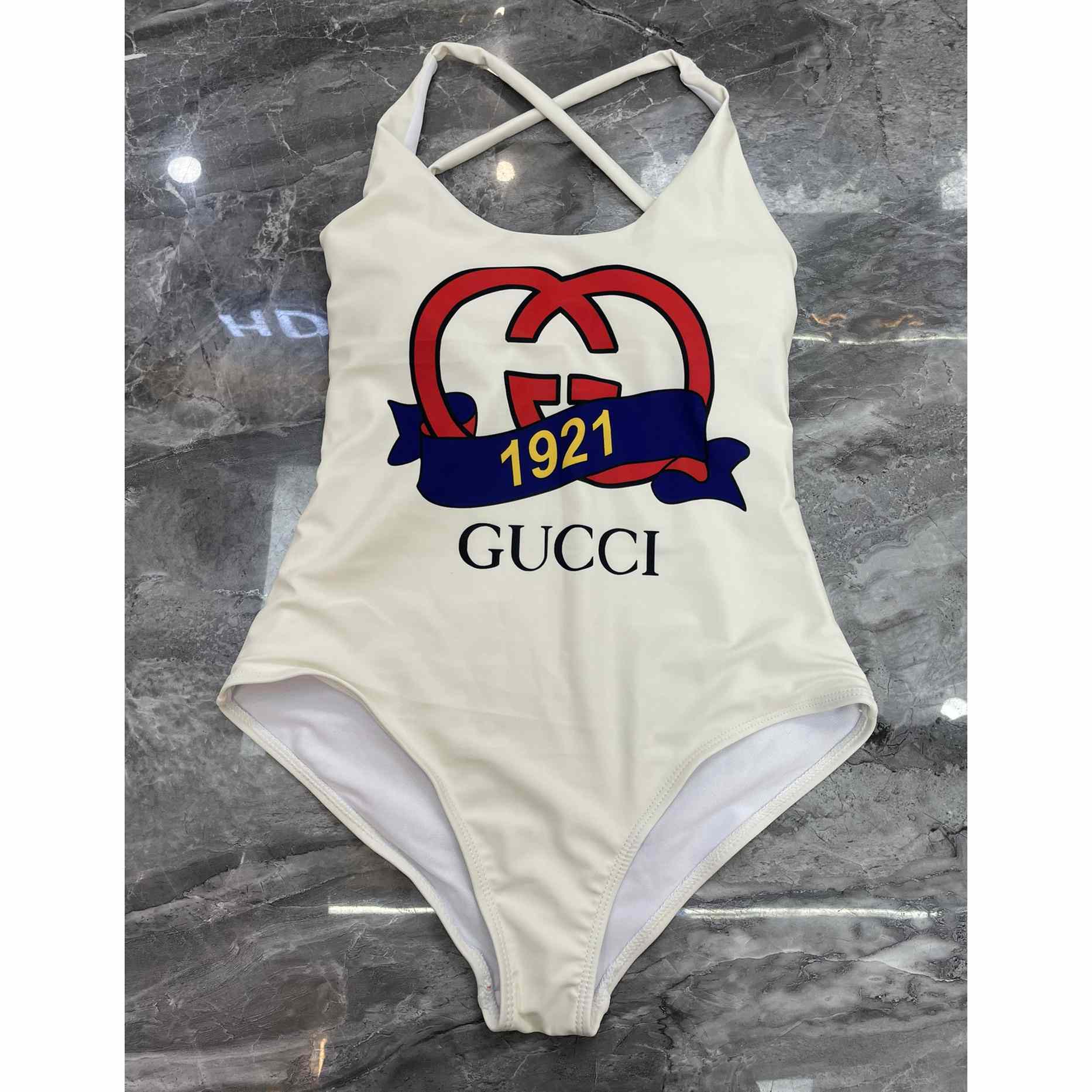 Gucci Sparkling Jersey Swimsuit - EUR FASHION