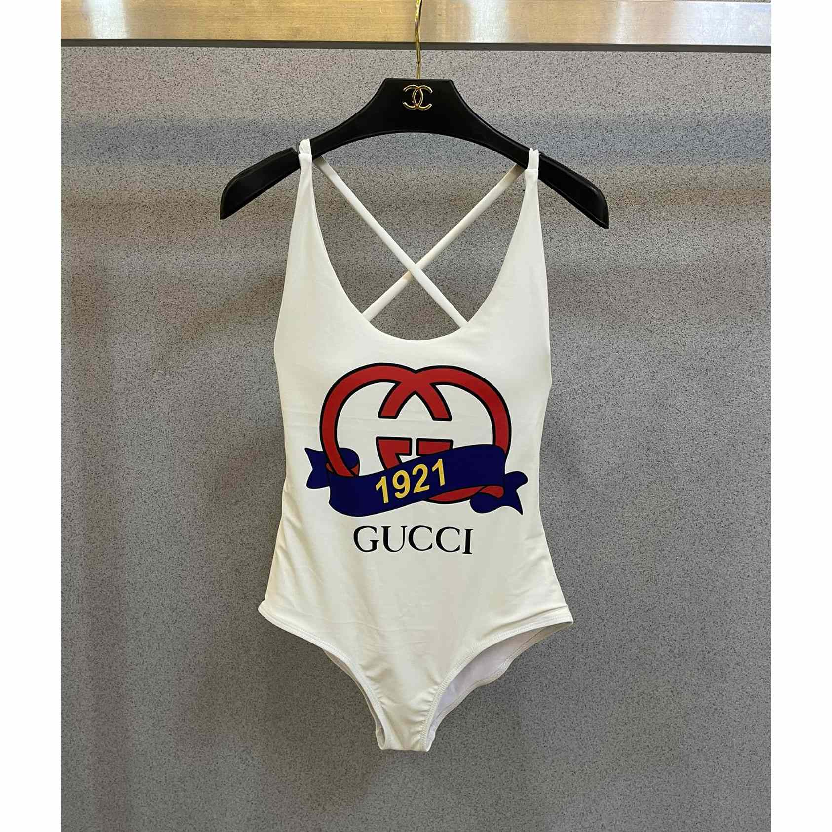 Gucci Sparkling Jersey Swimsuit - EUR FASHION