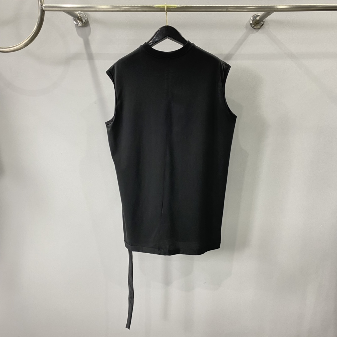 Rick Owens Drkshdw Strobe Sleeveless Tank Top - EUR FASHION