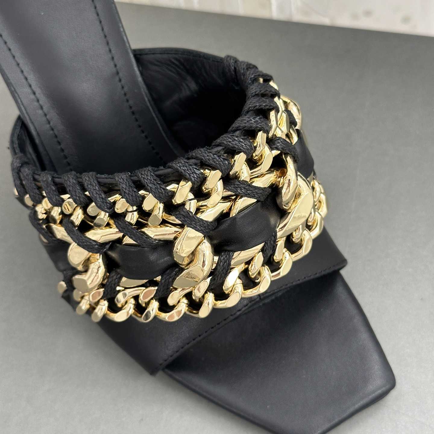 Balmain Chain-link Detail 110mm Pumps - EUR FASHION