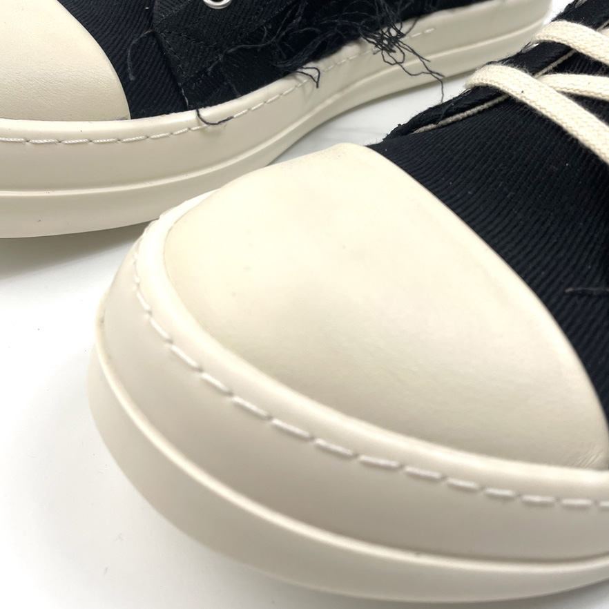 Rick Owens Drkshdw Distressed-effect Low-top Sneakers - EUR FASHION