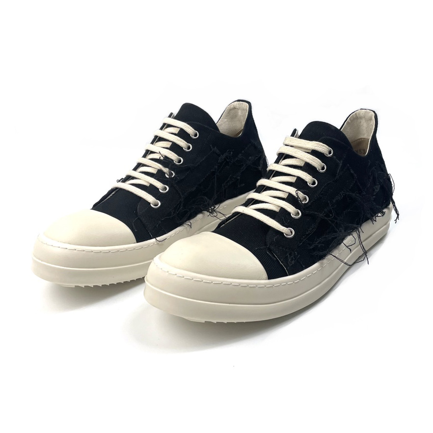 Rick Owens Drkshdw Distressed-effect Low-top Sneakers - EUR FASHION