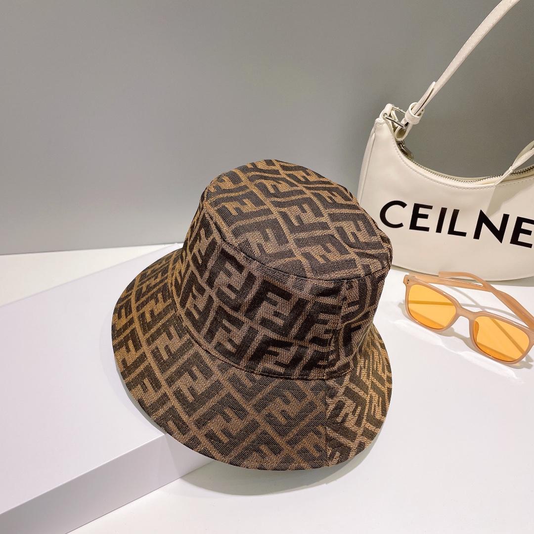 Fendi FF Bucket Hat - EUR FASHION