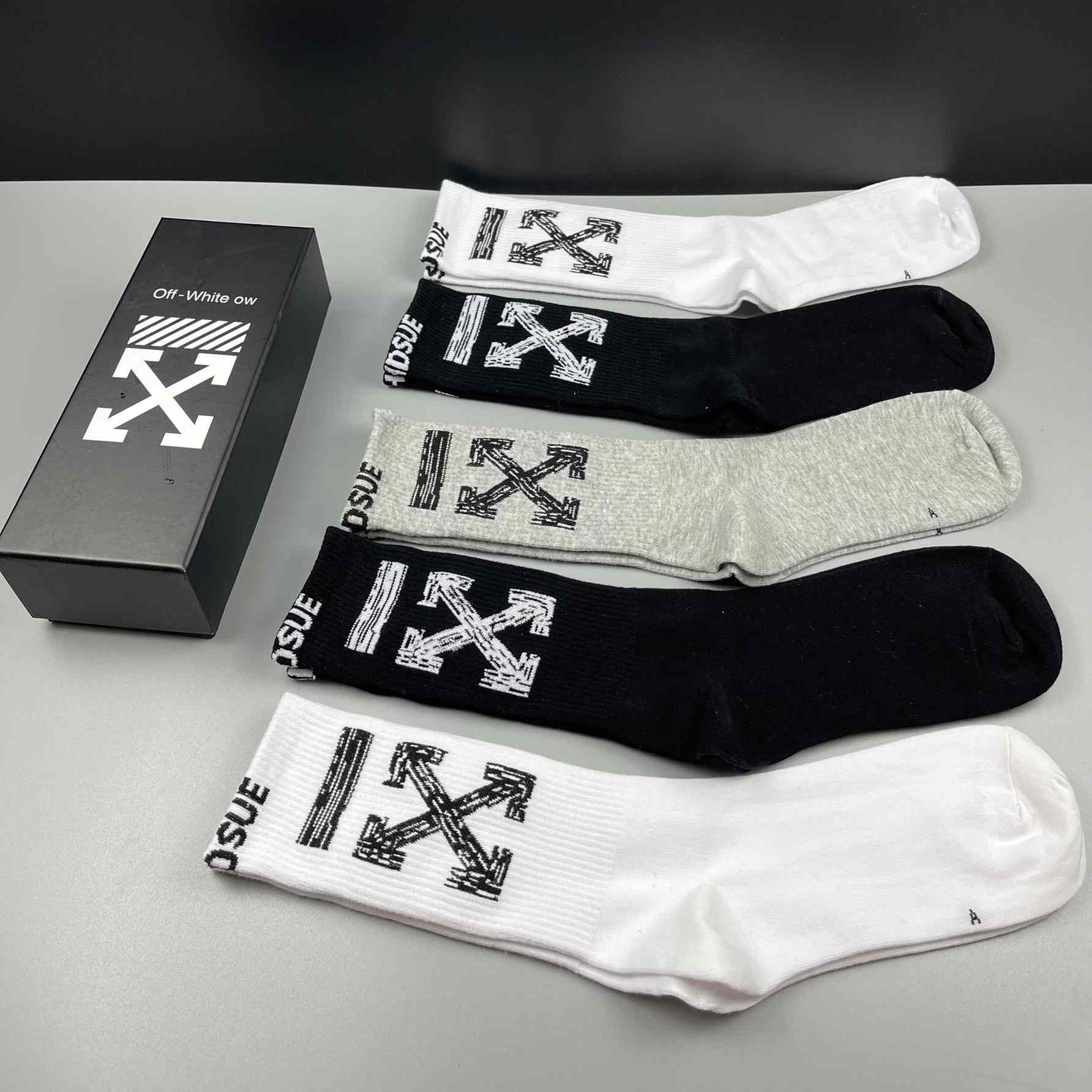 Off White Socks/Box - EUR FASHION