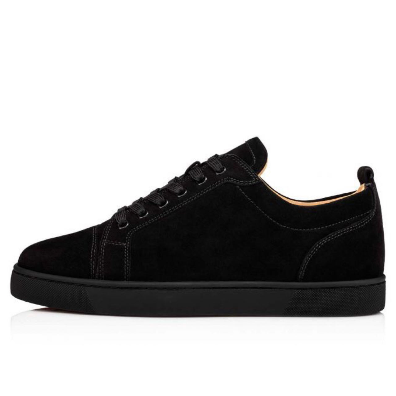 Christian Louboutin Louis Junior Sneakers - Veau velours - Black - EUR FASHION