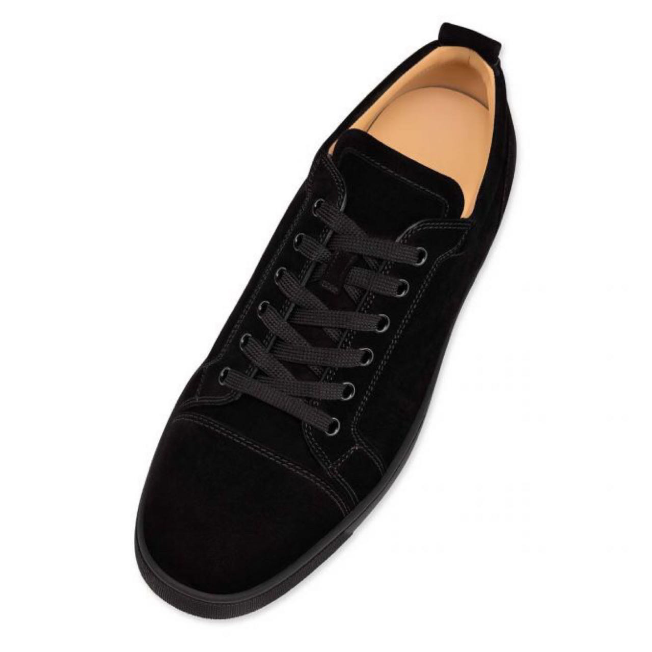 Christian Louboutin Louis Junior Sneakers - Veau velours - Black - EUR FASHION