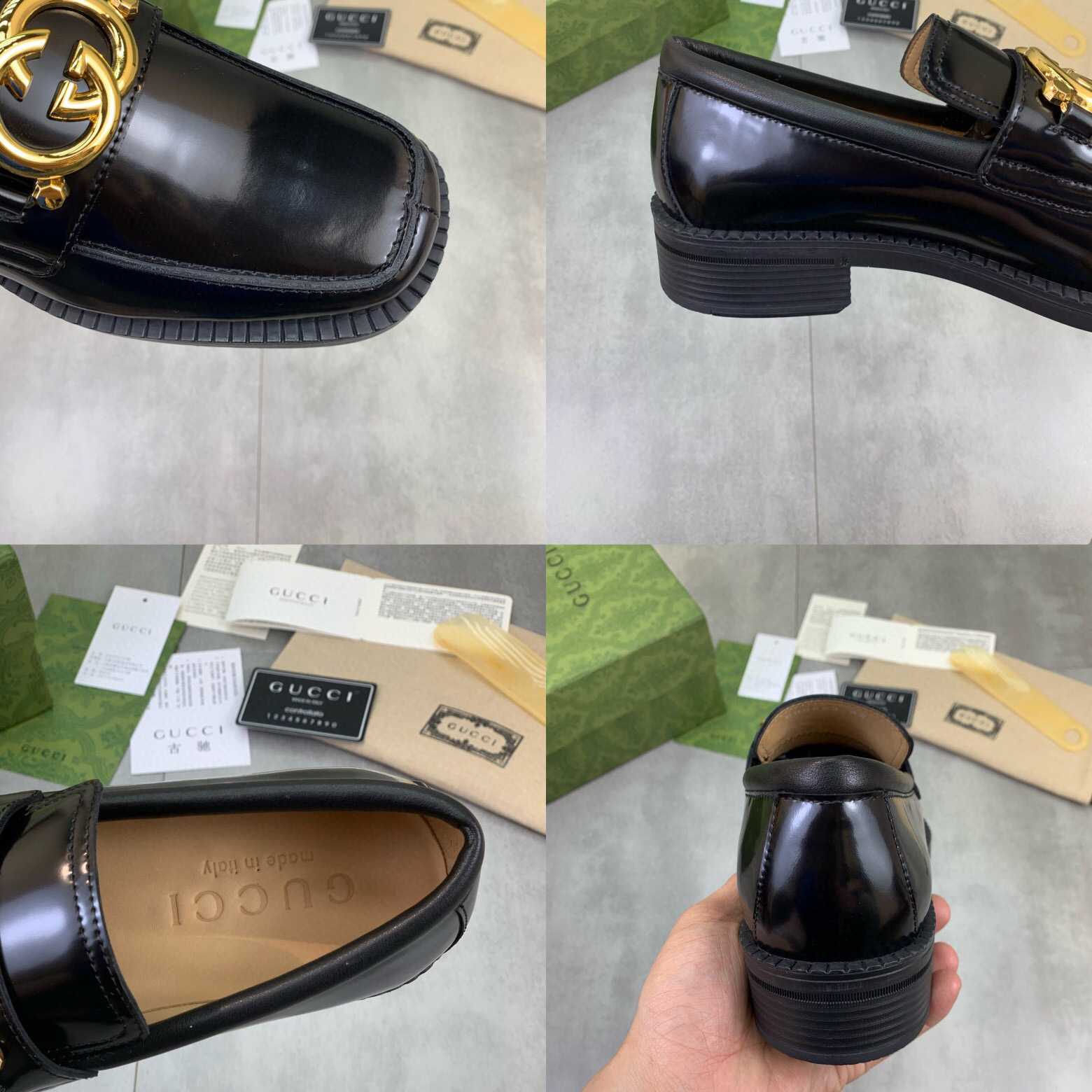 Gucci GG Leather Loafers(Upon Uk Size) - EUR FASHION