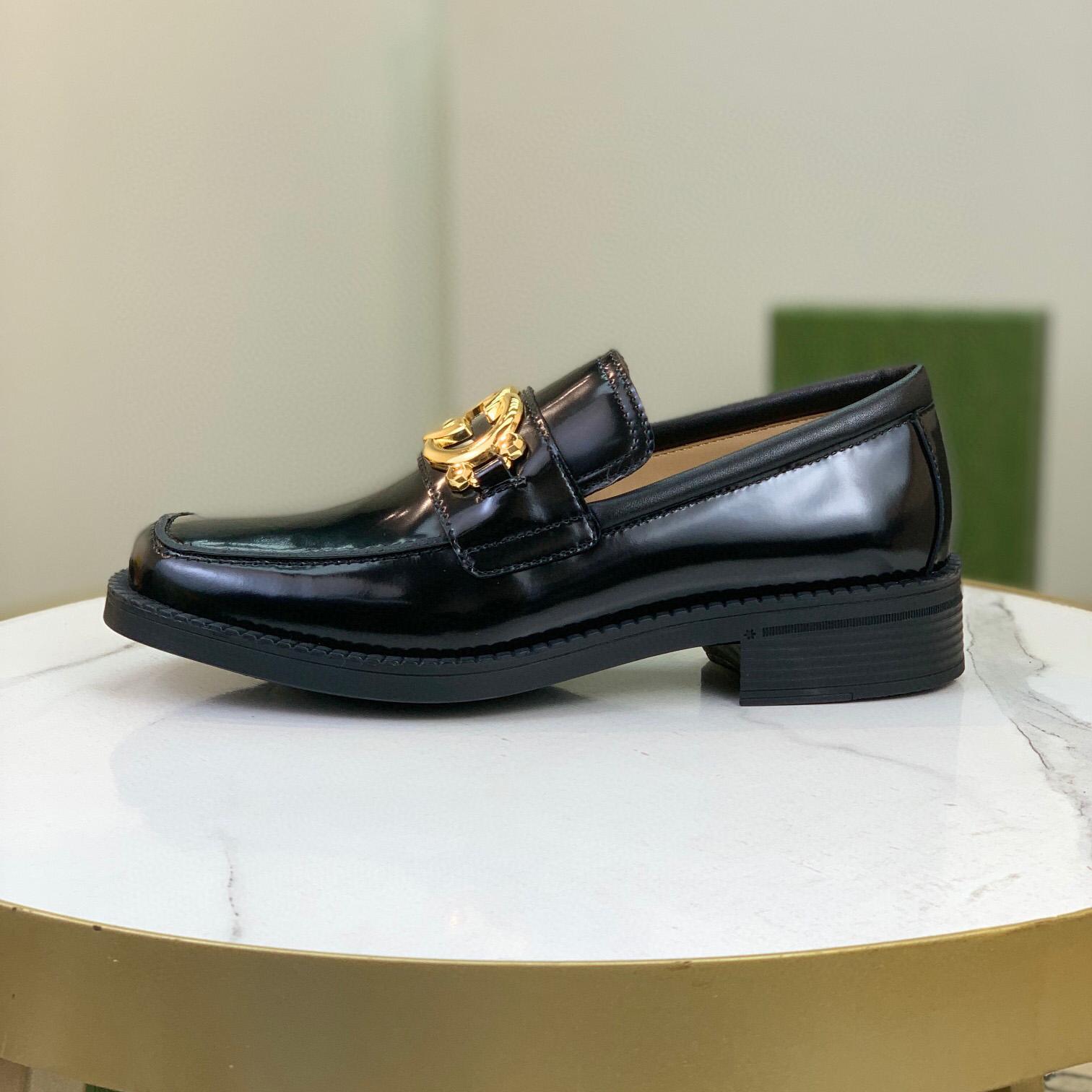 Gucci GG Leather Loafers(Upon Uk Size) - EUR FASHION