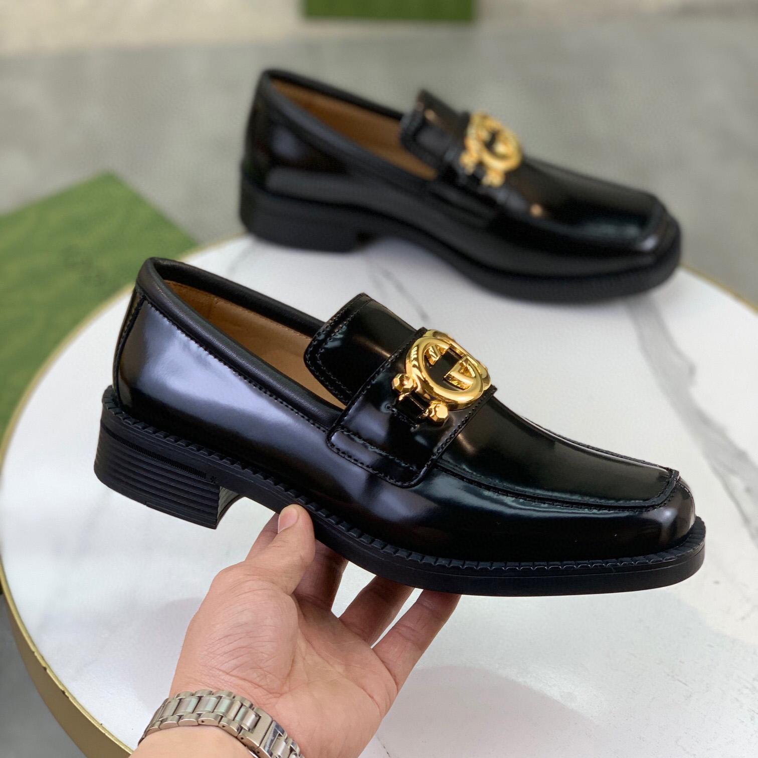 Gucci GG Leather Loafers(Upon Uk Size) - EUR FASHION