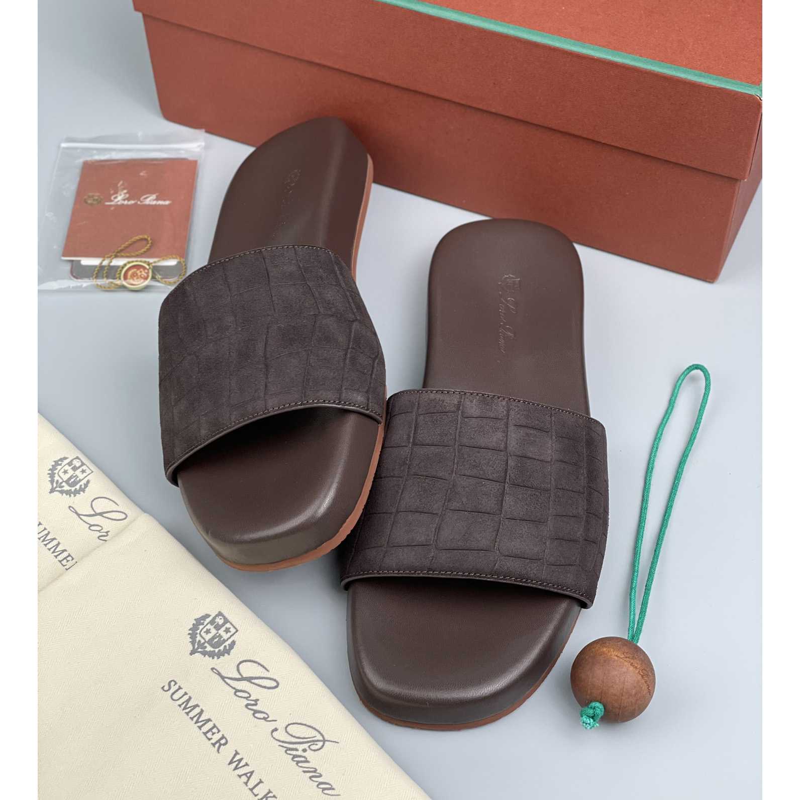 Loro Piana Slide Sandal  - EUR FASHION