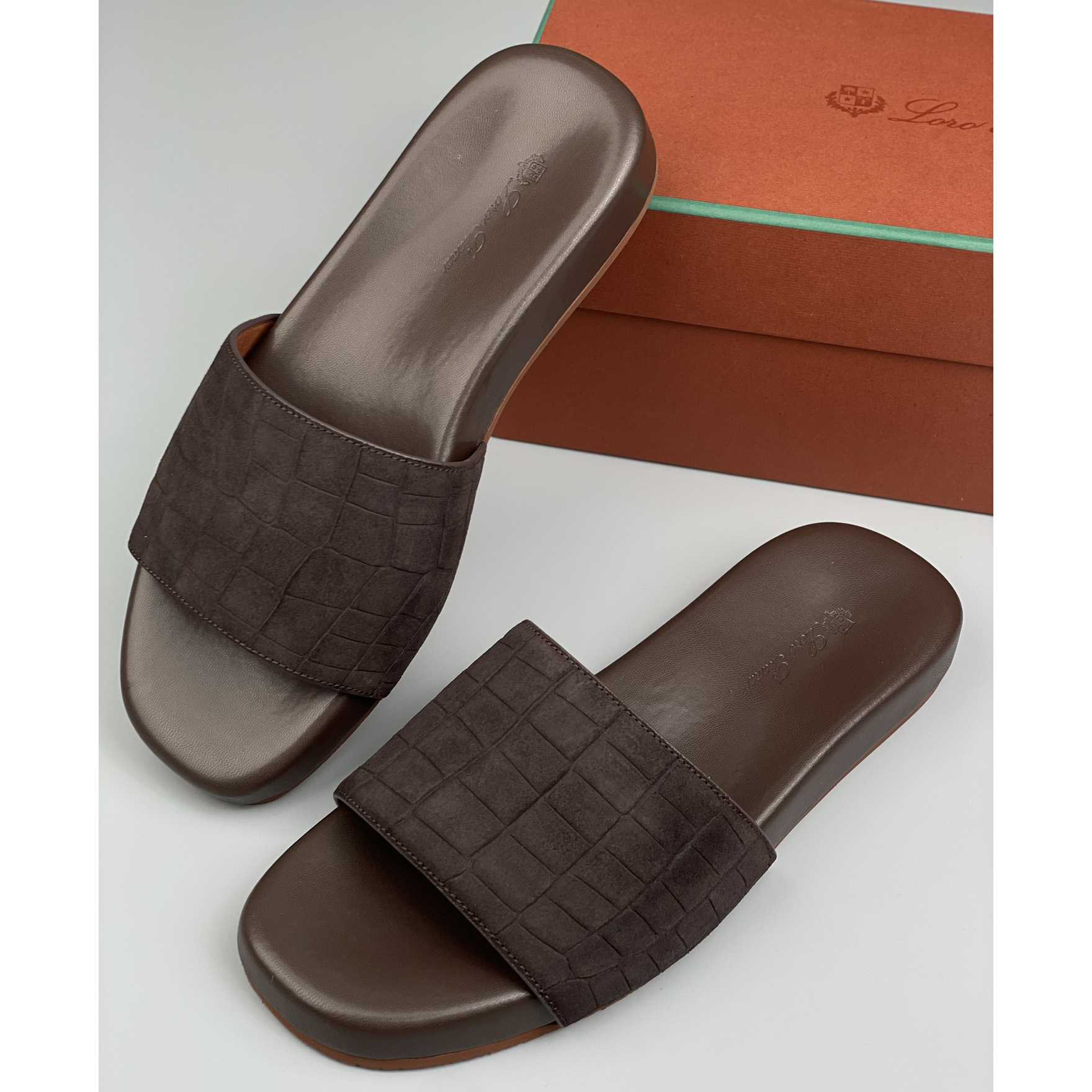 Loro Piana Slide Sandal  - EUR FASHION