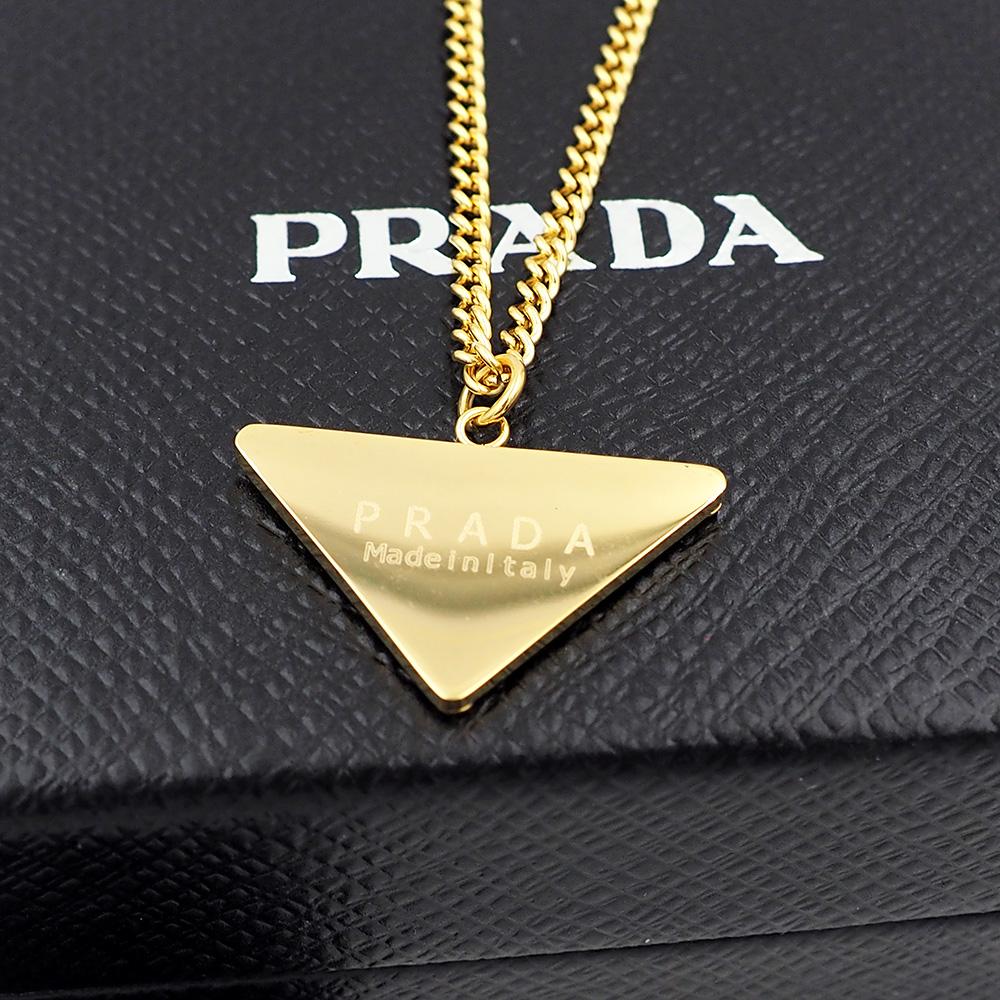 Prada Symbole Pendant Necklace - EUR FASHION