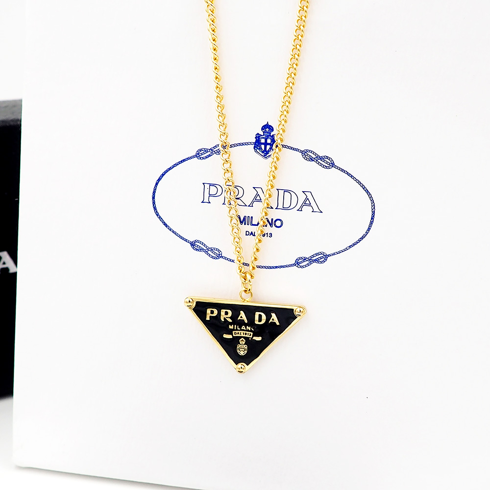 Prada Symbole Pendant Necklace - EUR FASHION