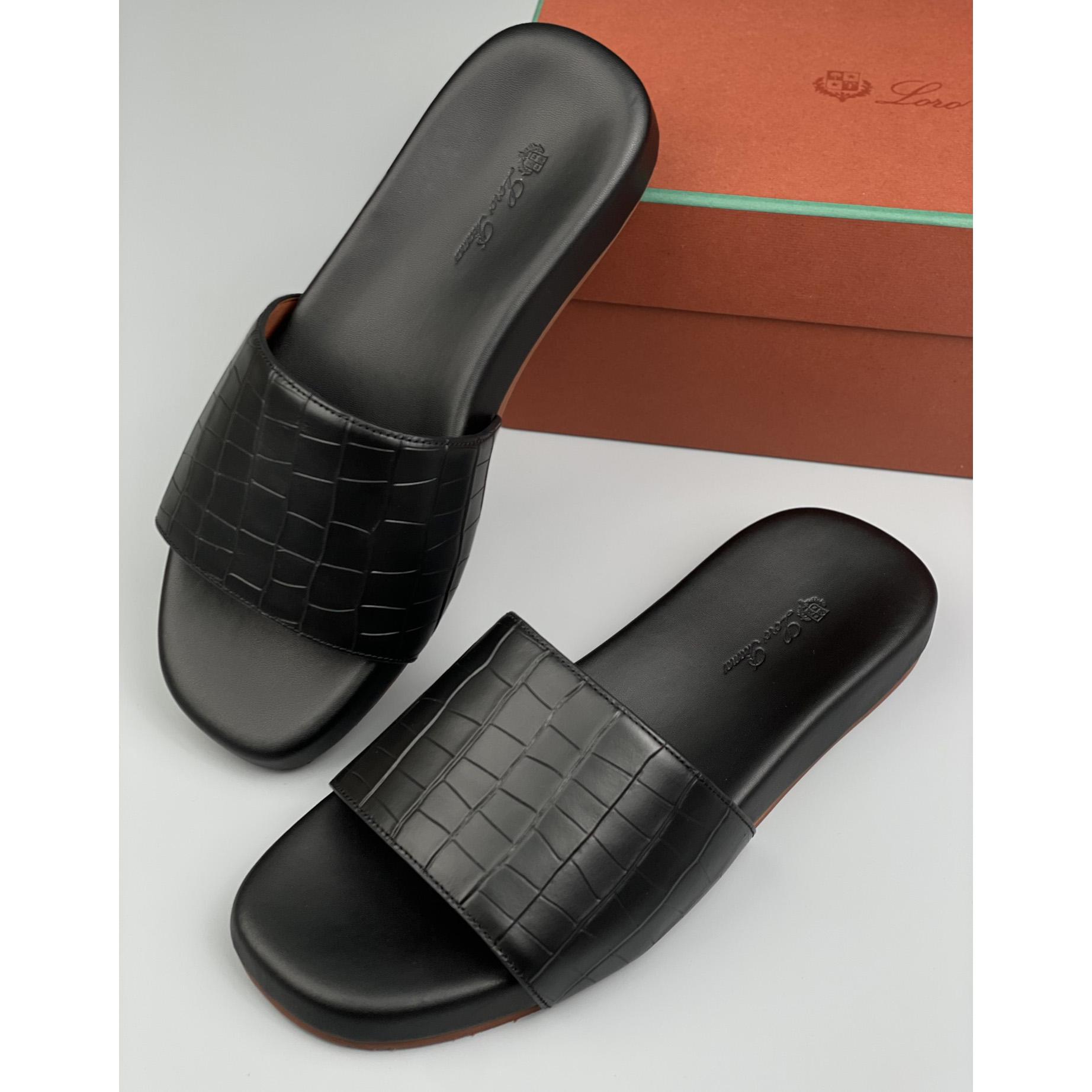 Loro Piana Slide Sandal  - EUR FASHION