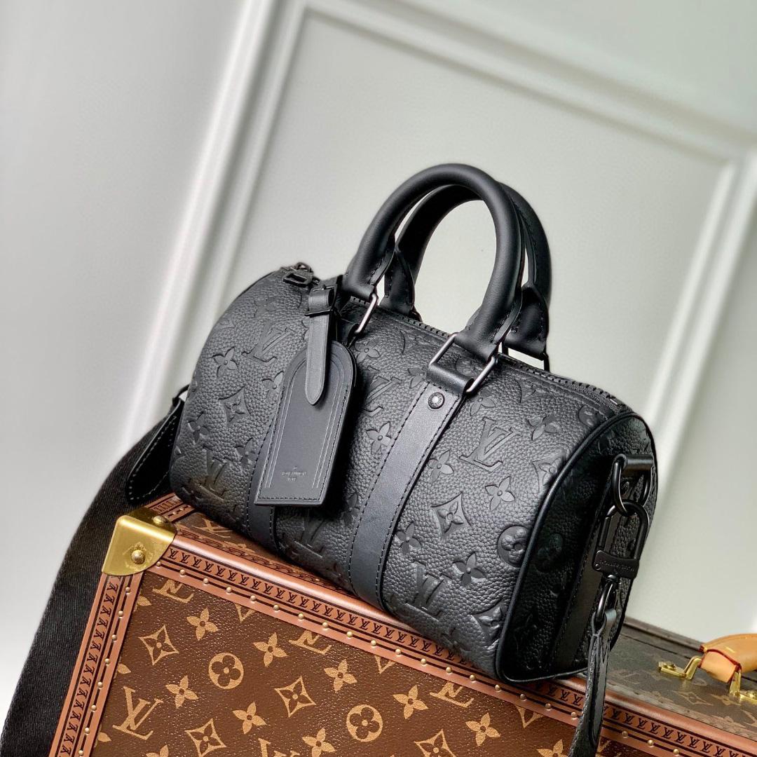 Louis Vuitton CKeepall Bandoulière 25 Taurillon Monogram (25x15x11CM)   M20900 - EUR FASHION