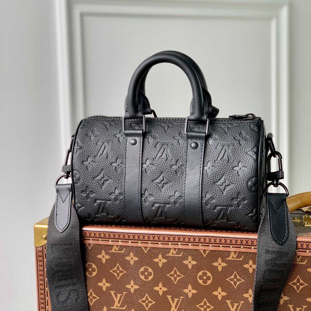 Louis Vuitton CKeepall Bandoulière 25 Taurillon Monogram (25x15x11CM)   M20900 - EUR FASHION