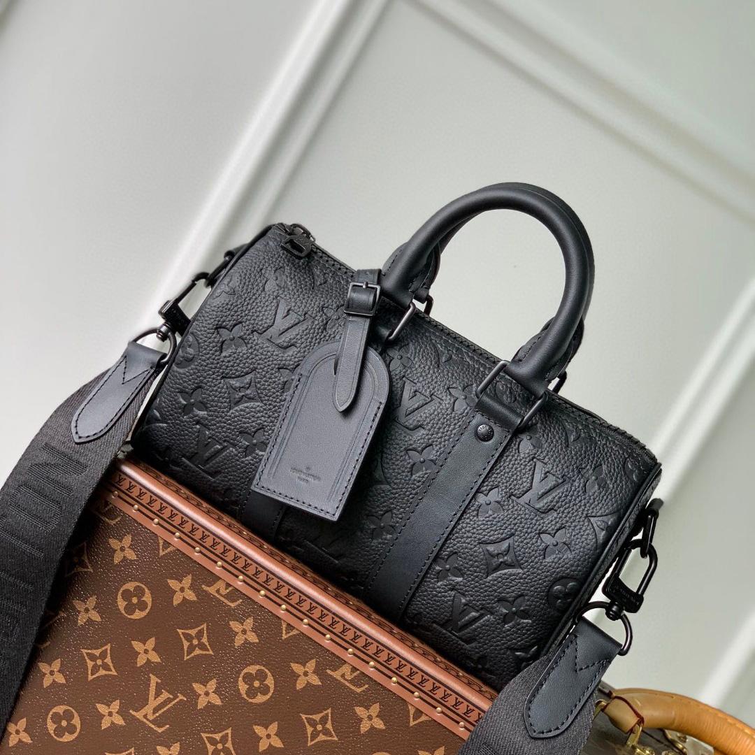 Louis Vuitton CKeepall Bandoulière 25 Taurillon Monogram (25x15x11CM)   M20900 - EUR FASHION