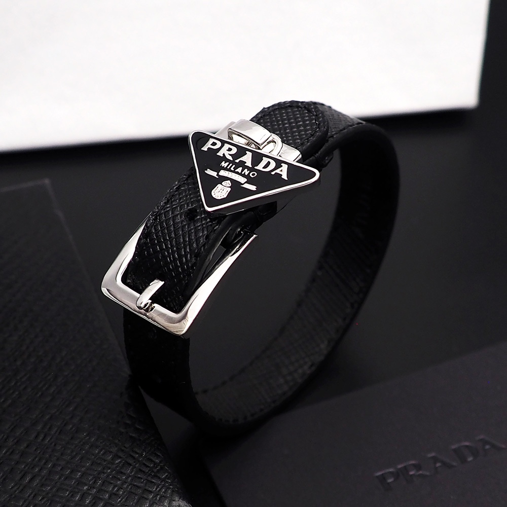 Prada Saffiano Leather Bracelet - EUR FASHION