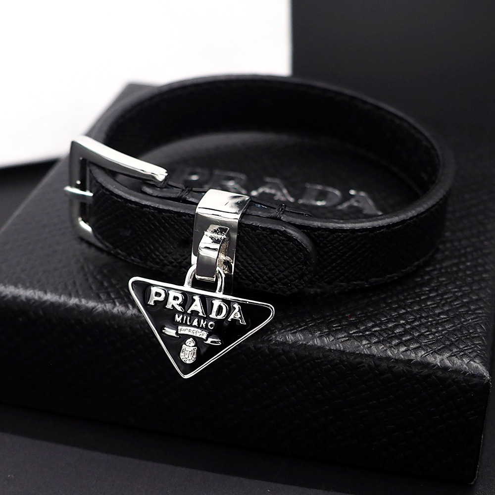 Prada Saffiano Leather Bracelet - EUR FASHION