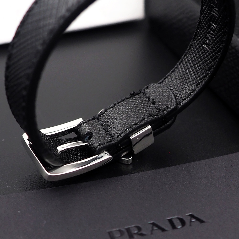 Prada Saffiano Leather Bracelet - EUR FASHION