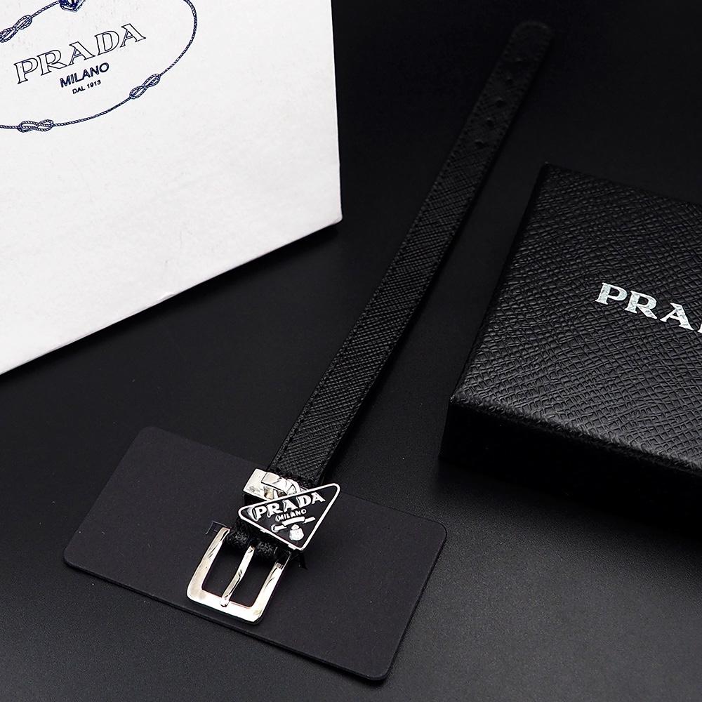 Prada Saffiano Leather Bracelet - EUR FASHION