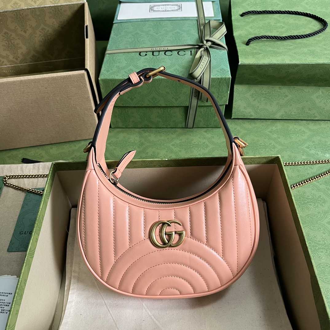 Gucci GG Marmont Matelassé Mini Bag(21.5-11-5cm) - EUR FASHION