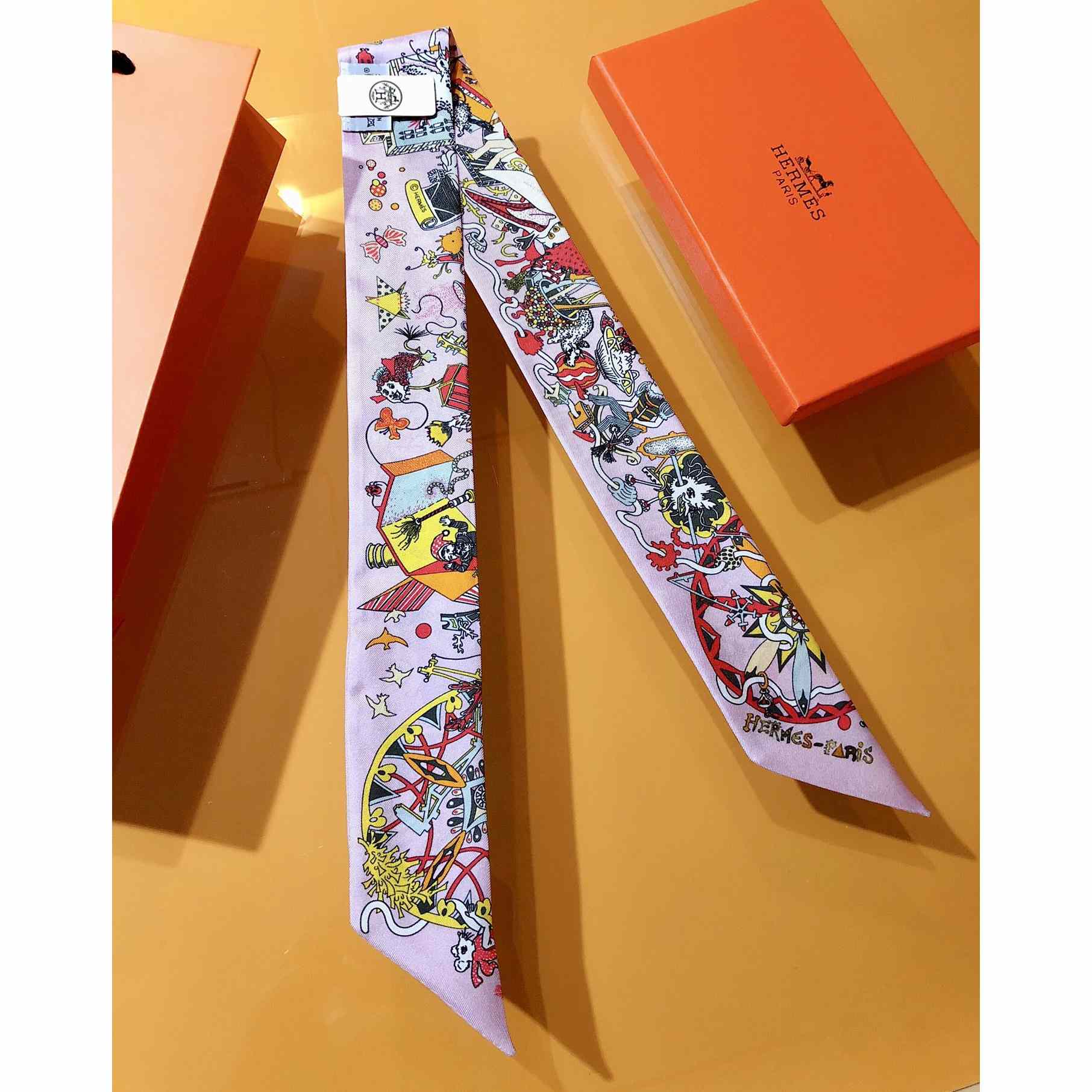 Hermes Twilly Long Scarf Tie - EUR FASHION