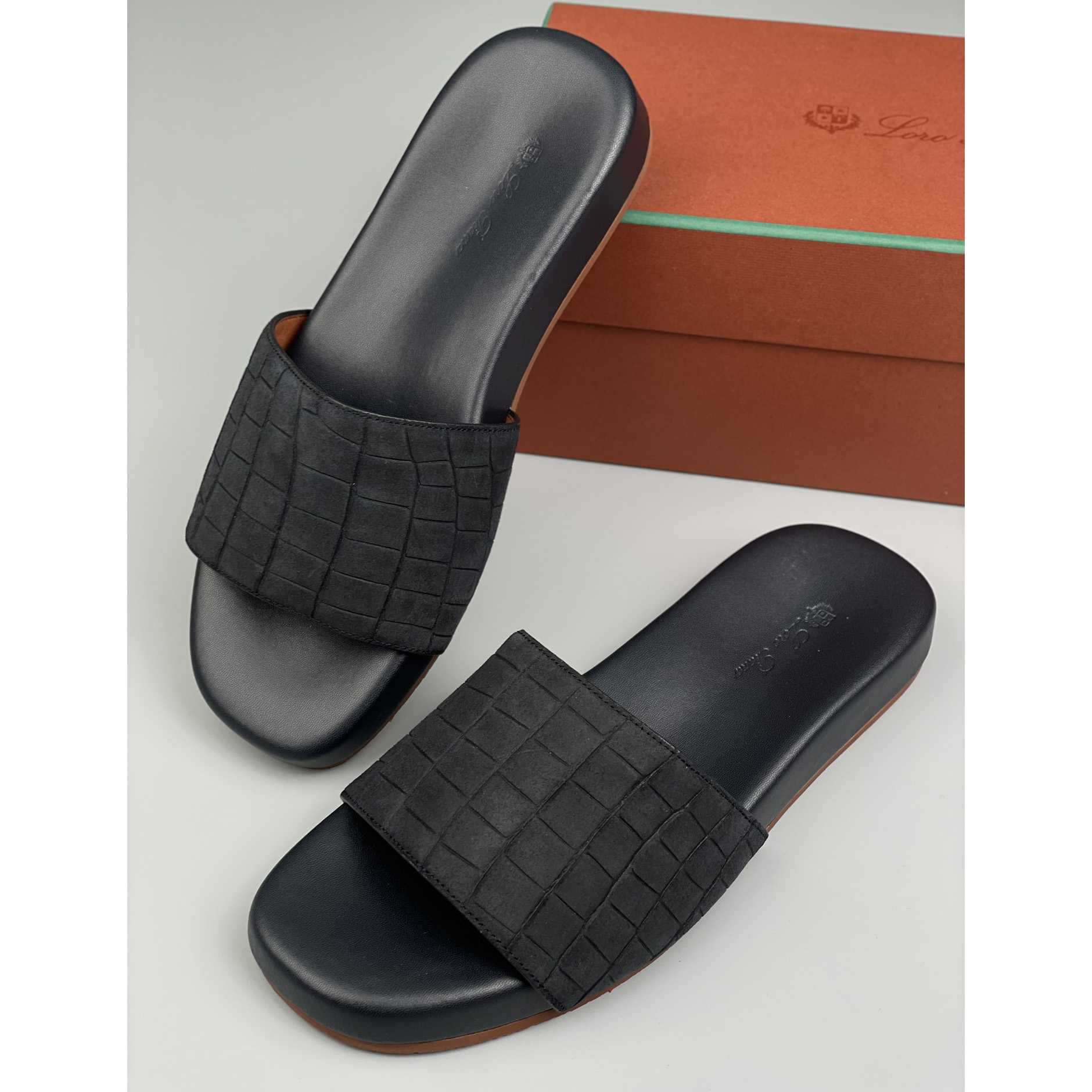 Loro Piana Slide Sandal  - EUR FASHION