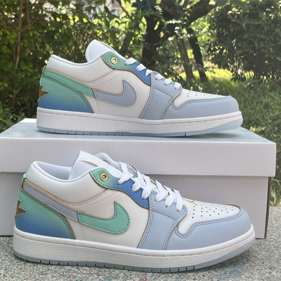 Air Jordan 1 Low SE “Emerald Rise” Sneaker      FN8899-131 - EUR FASHION