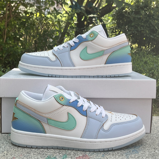 Air Jordan 1 Low SE “Emerald Rise” Sneaker      FN8899-131 - EUR FASHION