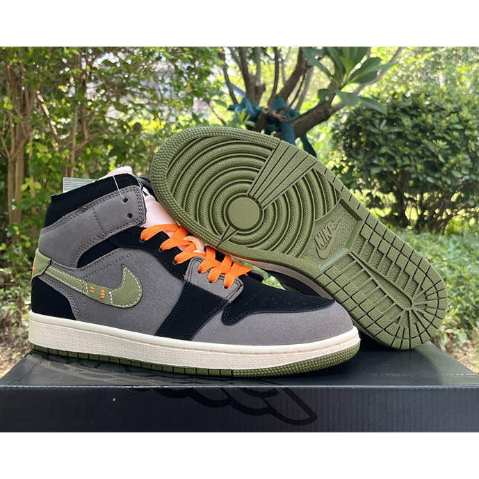 Air Jordan 1 Mid SE Craft Sneaker     FD6817-003 - EUR FASHION