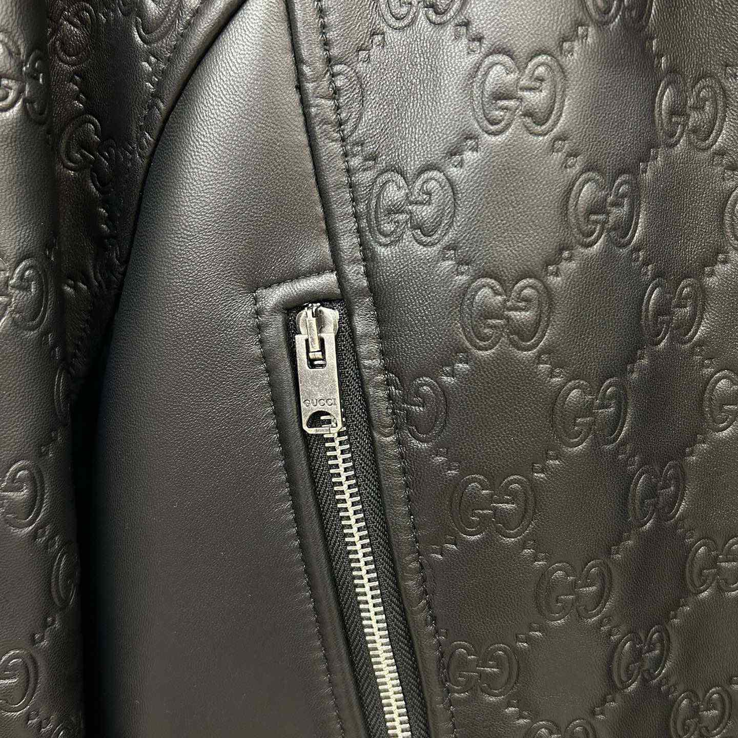 Gucci GG Leather Jacket - EUR FASHION