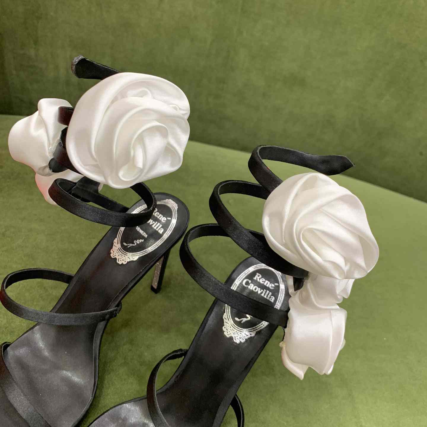 Rene Caovilla Rose High-heel Sandals - EUR FASHION