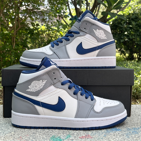 Air Jordan 1 Mid “True Blue” Sneaker     DQ8426-014  - EUR FASHION