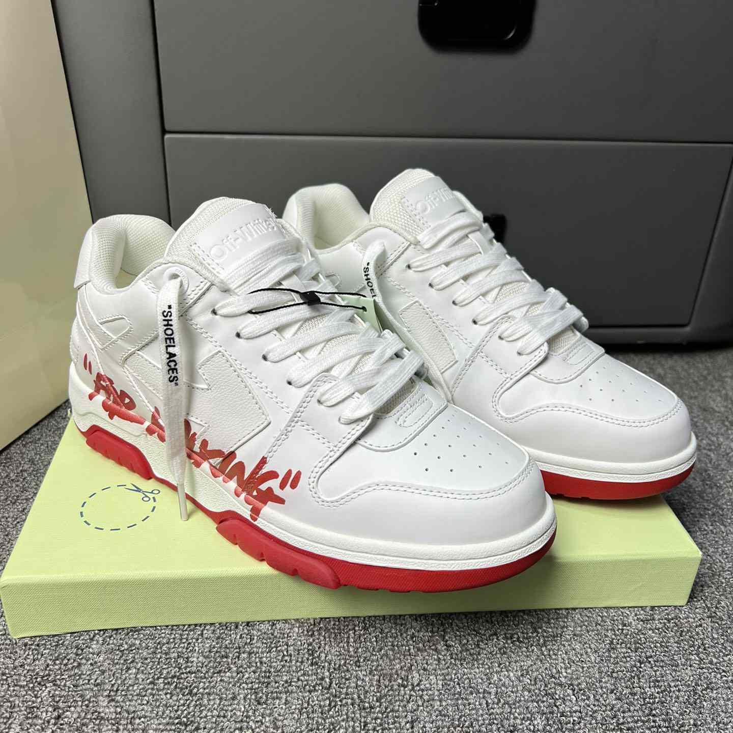 Off White Out Of Office Sneakers  - EUR FASHION