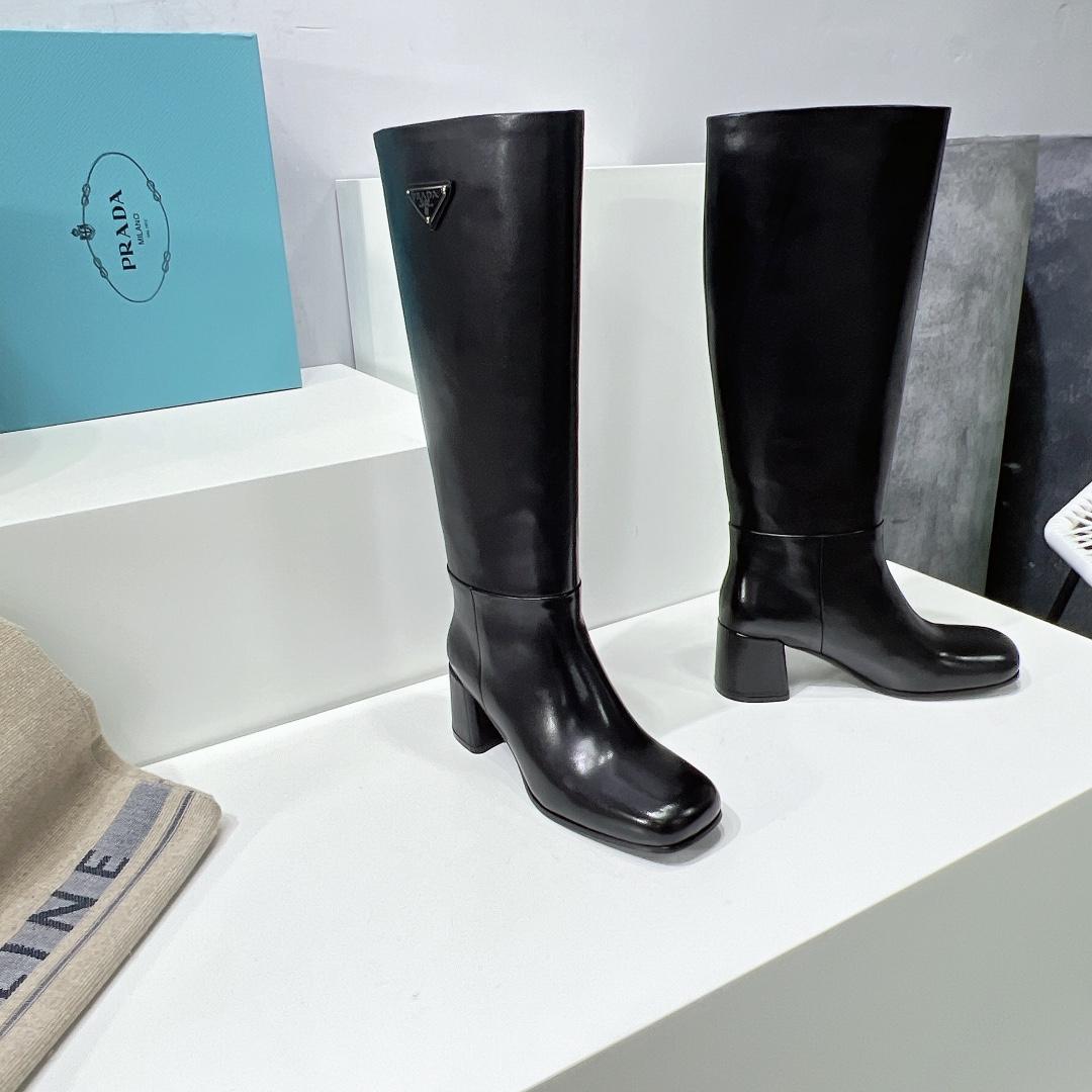 Prada Leather Boots - EUR FASHION