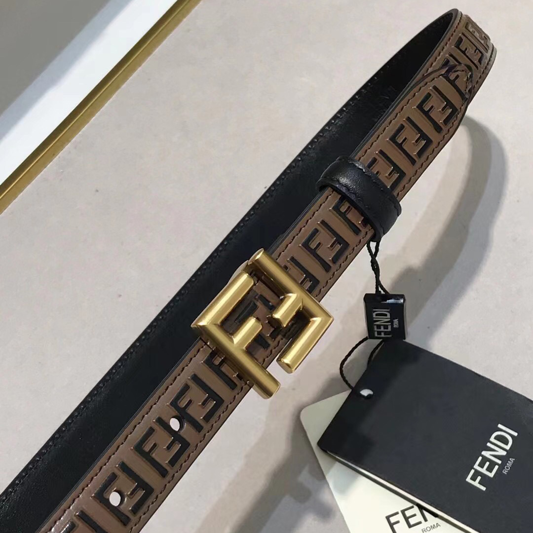 Fendi FF Belt   20mm - EUR FASHION