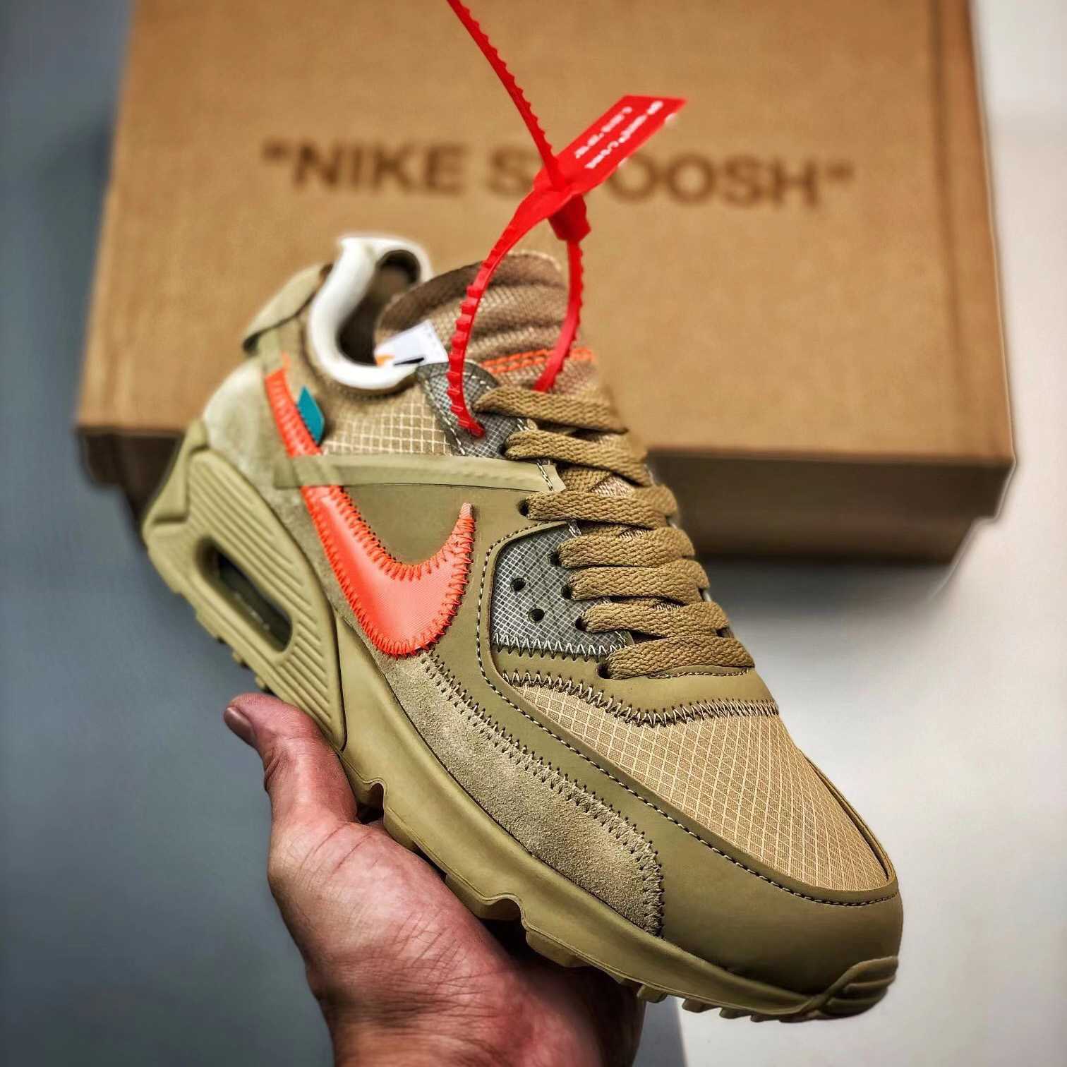 Off-White x Air Max 90 The 10 Sneakers    AA7293-200 - EUR FASHION