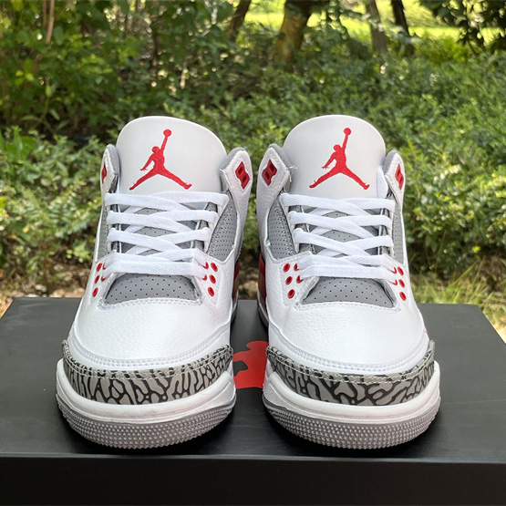 Air Jordan 3 OG “Fire Red”DIY Love Basketball Shoes   DN3707-160  - EUR FASHION